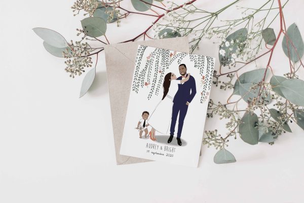 wedding,,birthday,stationery,composition.,blank,greeting,card,,invitation,mockup,and